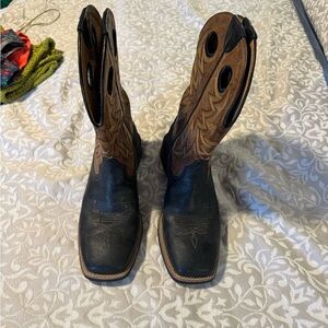 Ariat Black and Brown Men's Boots